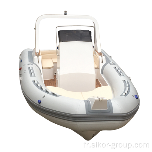 CE 6,8m Rib680 Hypalon Matière Verre Fibre Plastics Renforcé Coque Poliflable Pêche Pêche Cabine Cabine